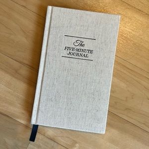 Five minute journal. New